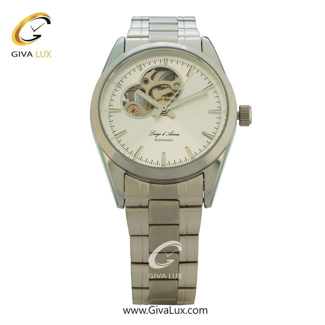 ساعت مچی اورجینال زنانه LdA | لوئیجی د آنا | Luigi d'Ana نقره ای | نقره ای| سفید صدفی| کد رفرنس 2443